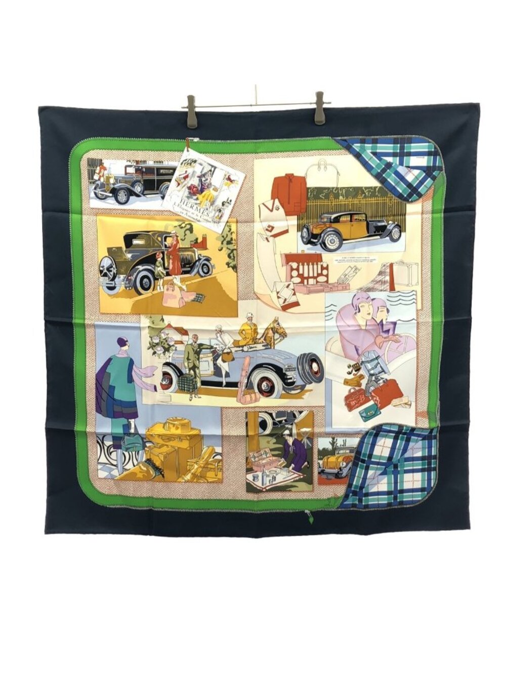 Hermes Carre 90 Confort en Automobile Car Comfort Scarf